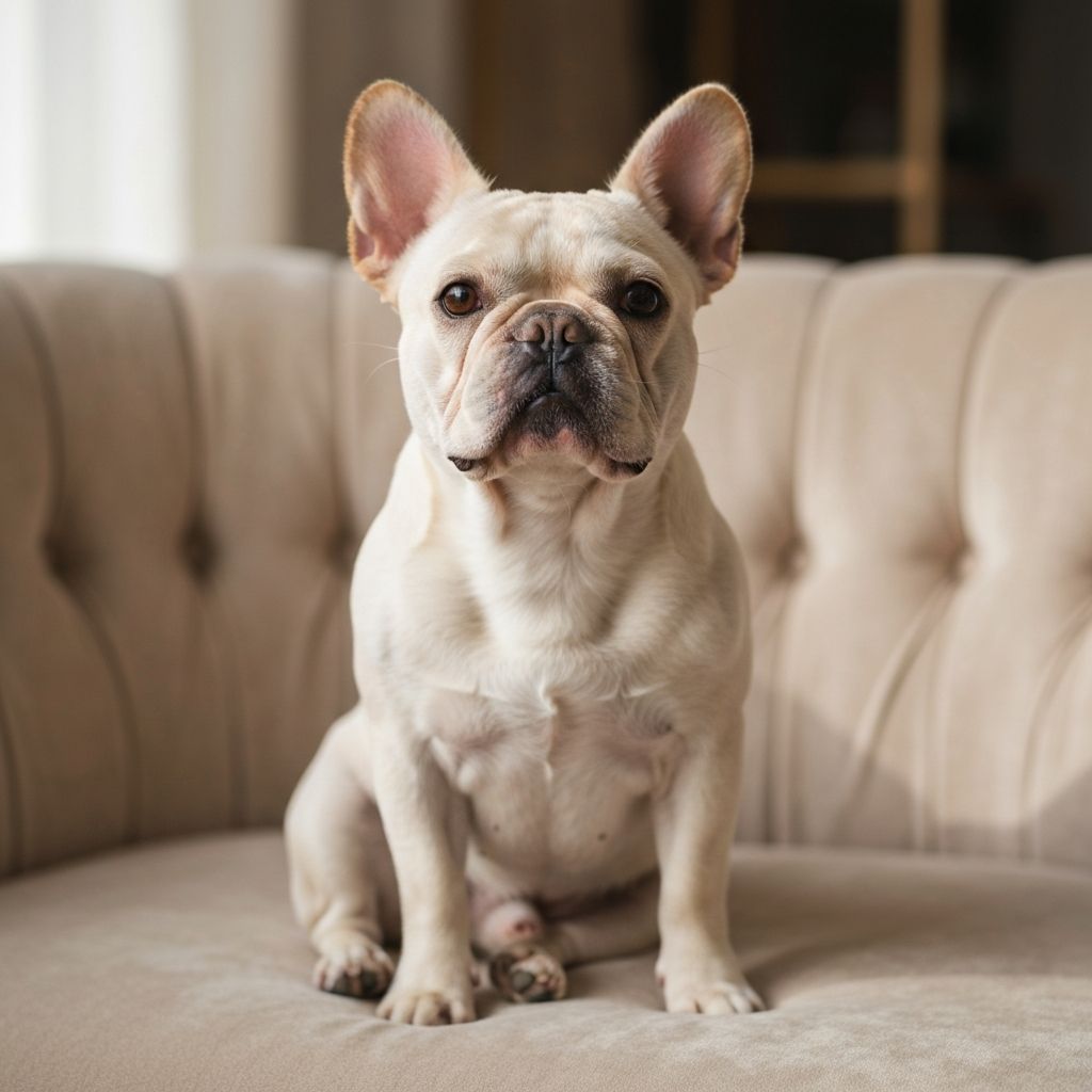 Celeste - Cream French Bulldog dam
